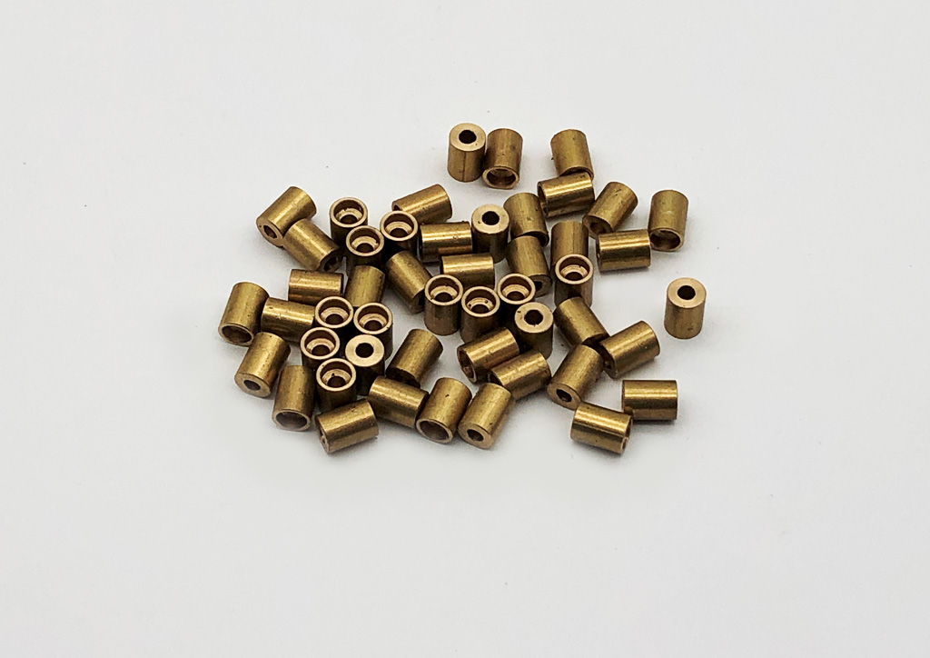 Lötnippel 6,0 x 8,0 x 2,2 mm, passend für Seildurchmesser 2,00 mm