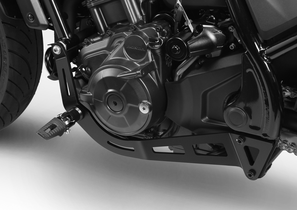 DPM Fussrastenanlage Honda CMX 1100 Rebel-SC87B DCT Automatikgetriebe mit TTG, ab 2025, 9 cm vorverlegt, schwarz matt