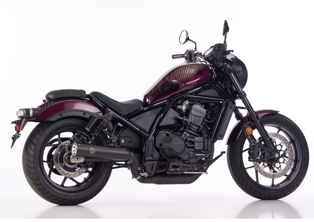 Falcon Double Groove Slip On Honda CMX 500 Rebel-PC56 mit EG-BE, 2016-2024