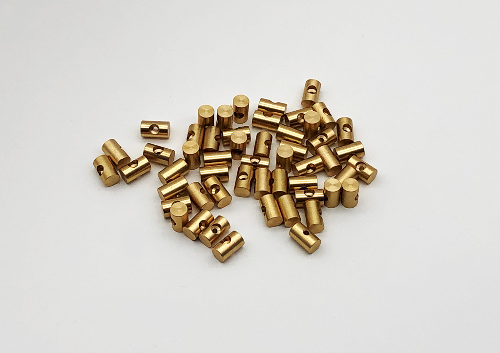 Lötnippel 6,0 x 10,0 x 1,7 mm, passend für Seildurchmesser 1,25 mm und 1,50 mm