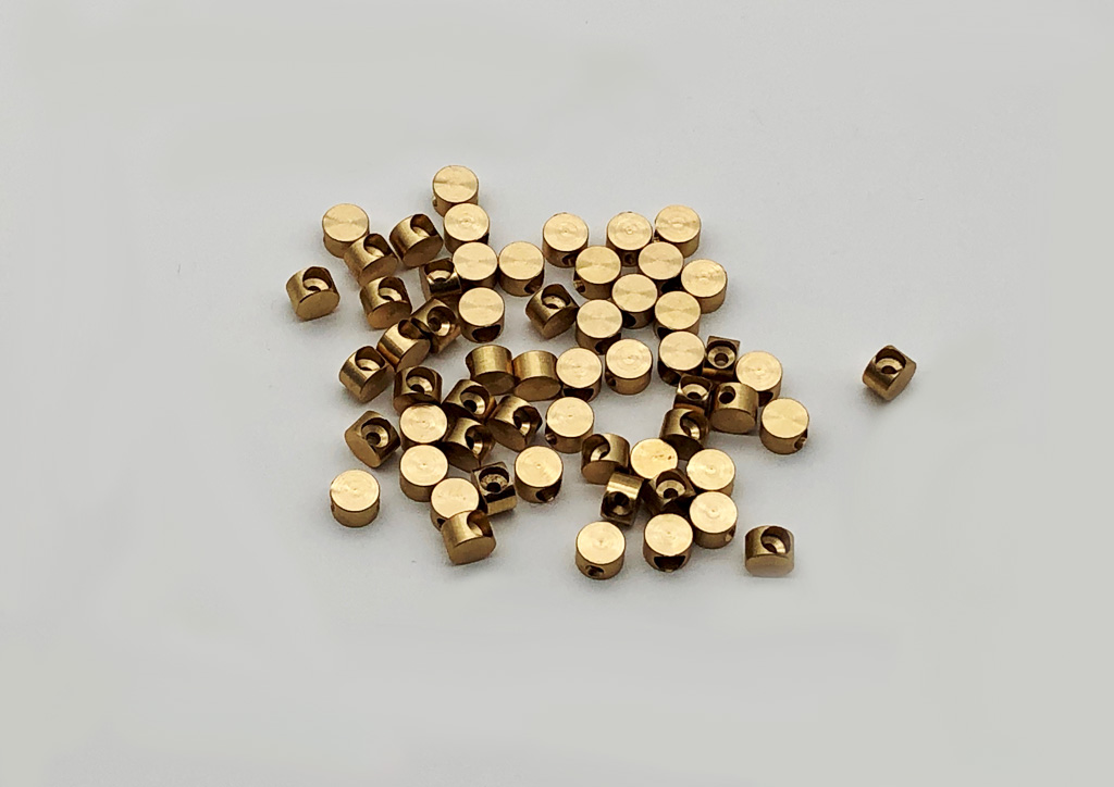 Lötnippel 6,0 x 4,0 x 1,7 mm, passend für Seildurchmesser 1,25 mm und 1,50 mm