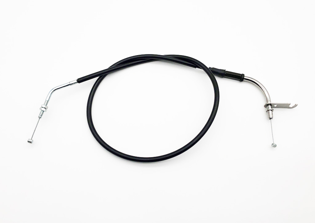 Yamaha XV 950 CU-VN03 (Bolt), Gaszug A (Öffner), 150 mm verlängert, PVC schwarz