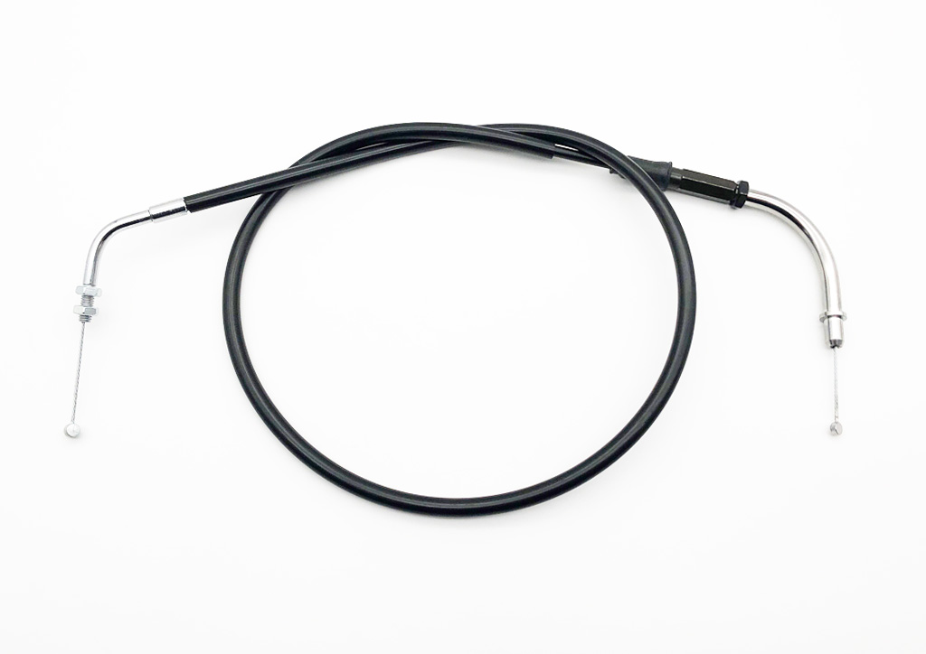 Yamaha XV 950 CU-VN03 (Bolt), Gaszug B (Schließer), 150 mm verlängert, PVC schwarz