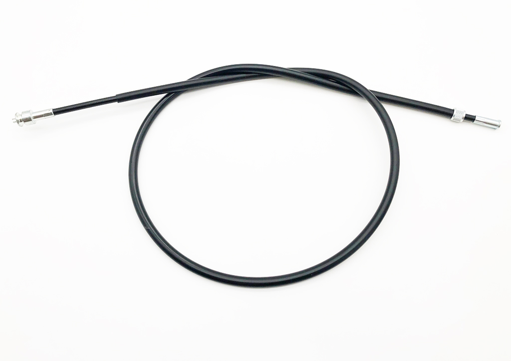 Honda CB 750(K0-K7, F1, F2, KZ), Tachowelle 150 mm verlängert, PVC schwarz, für AME und FS Gabeln